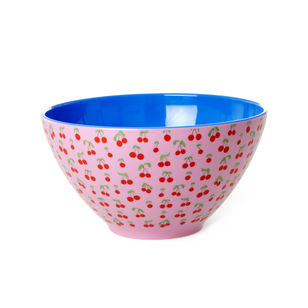 Bol saladier en mélamine ''Cherry Love'' - Rice