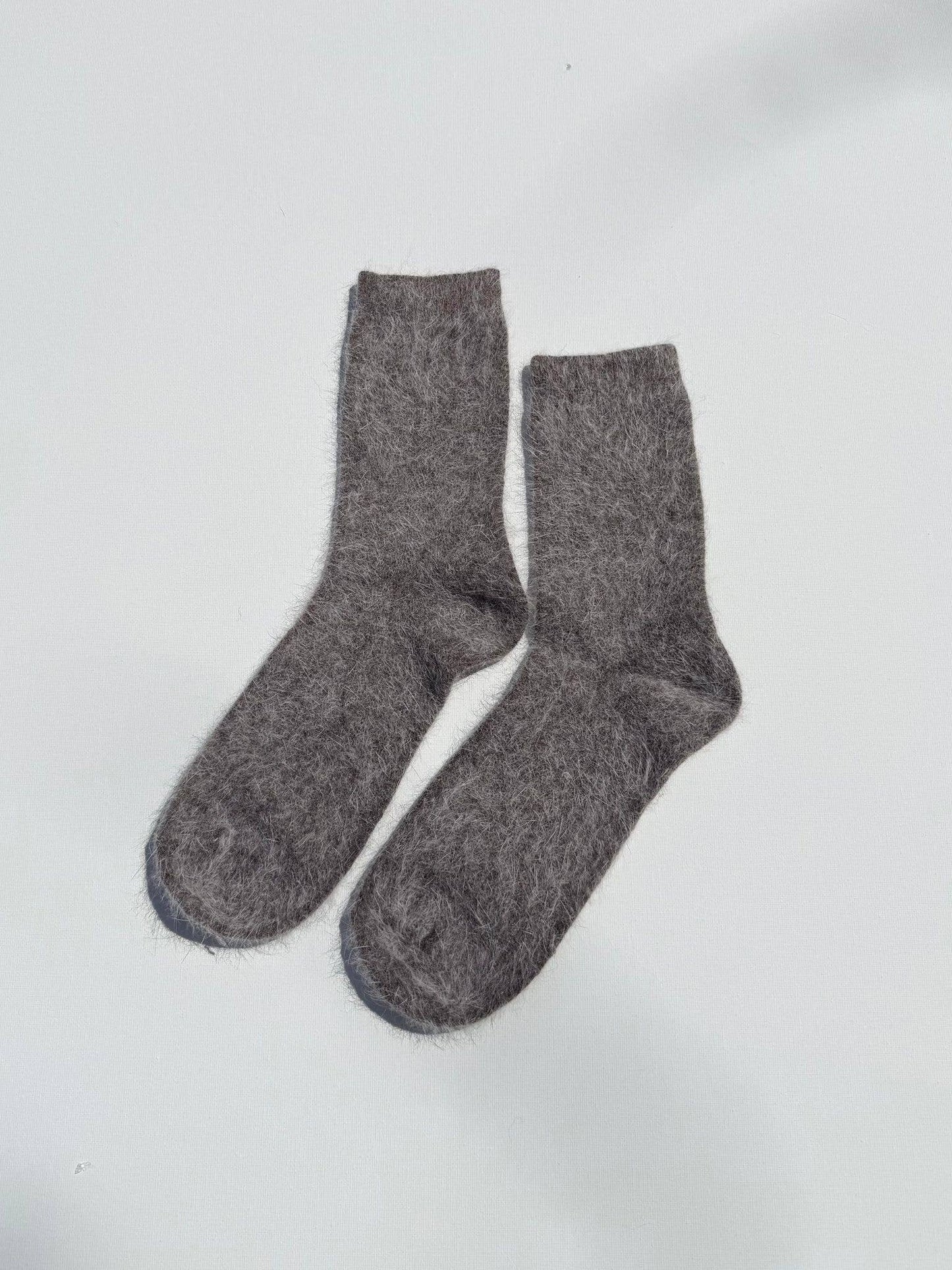 Chaussettes fluffy angora - Fluffy Angora Socks - Billy Bamboo