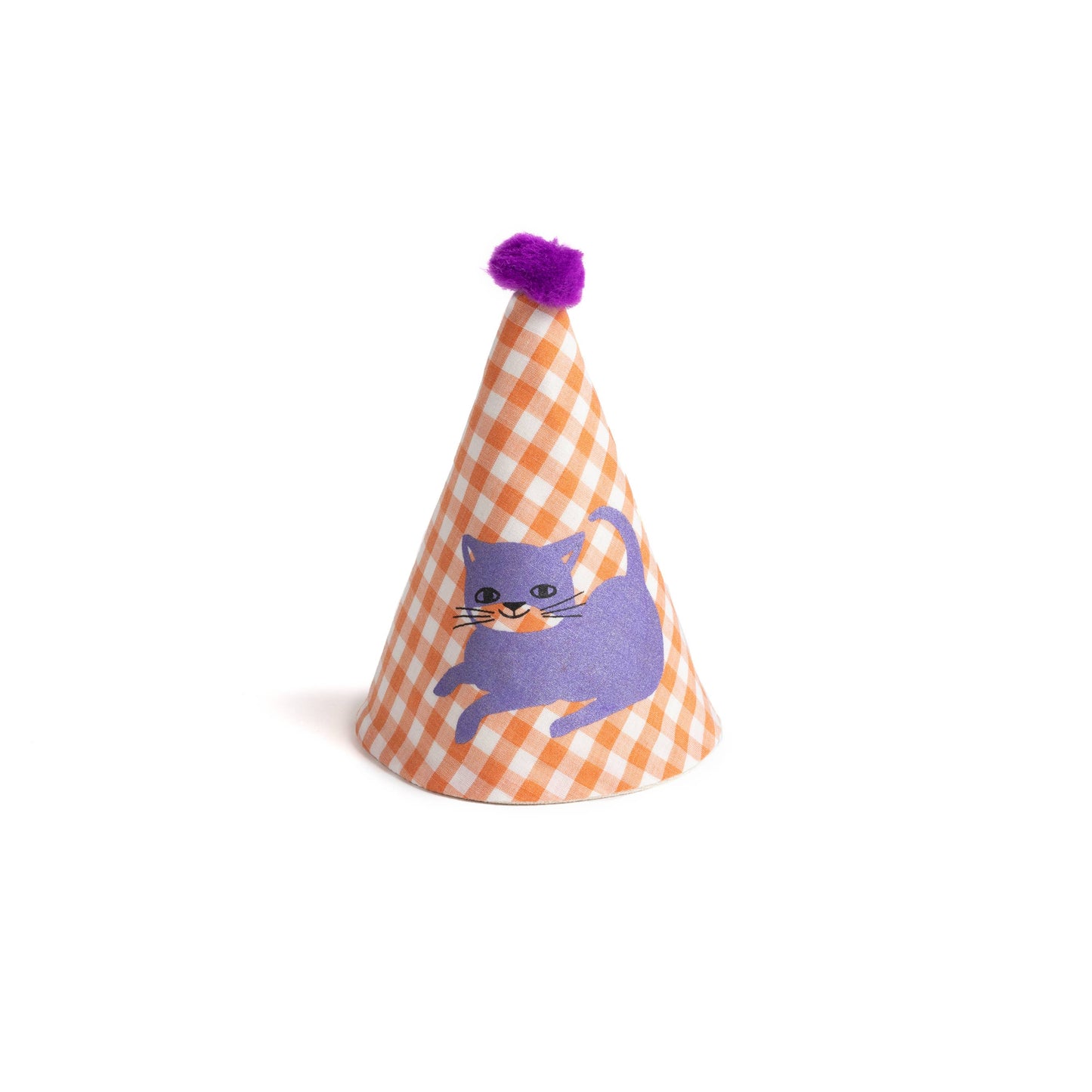 Chapeau de fête réutilisable ''chat'' party hat - La Fée Raille