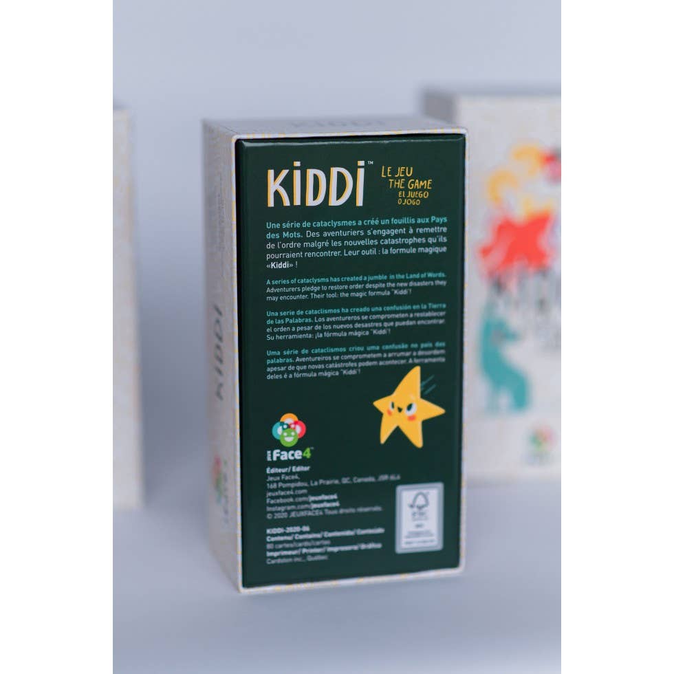 Jeu de cartes multilingue - Multilingual Card Game - Kiddi
