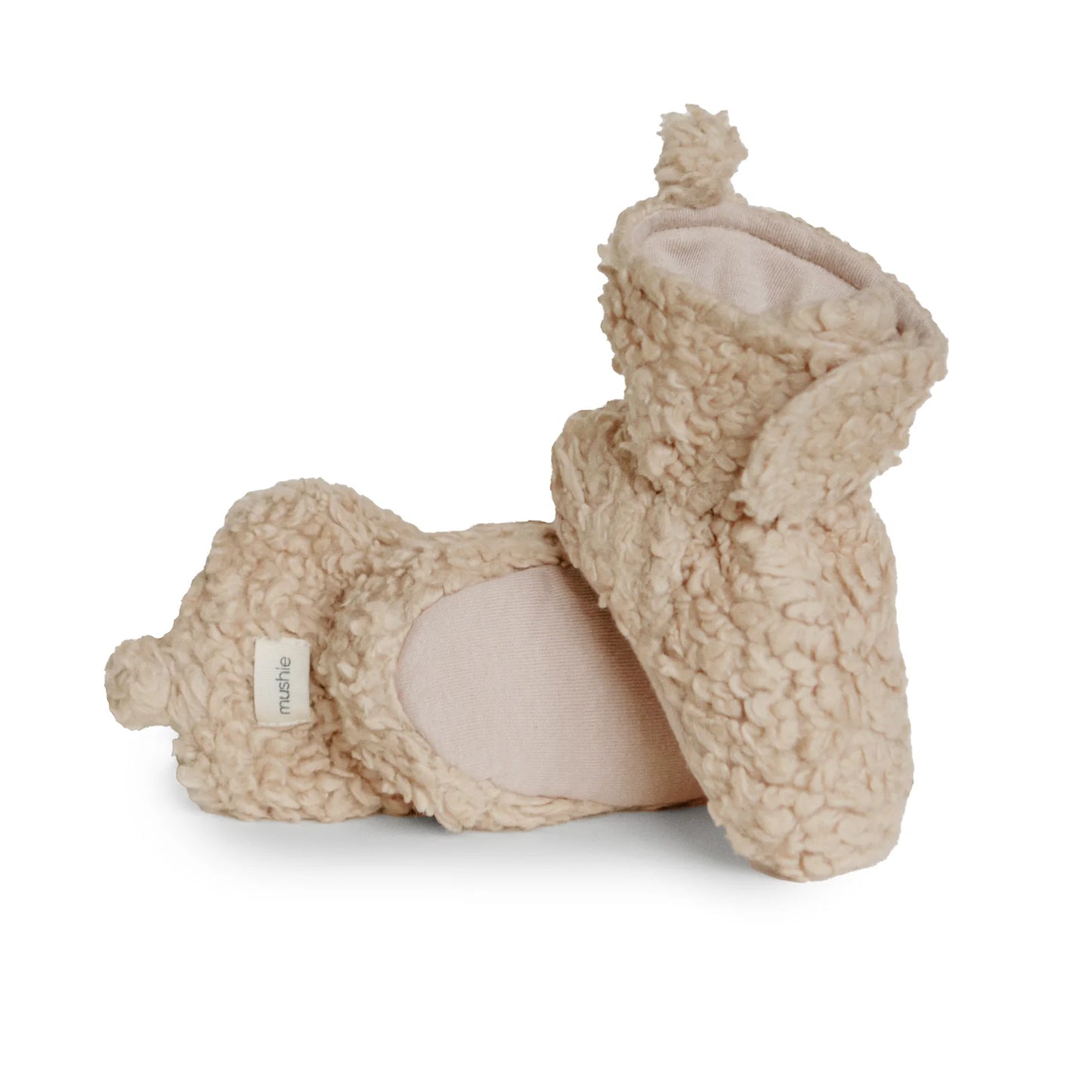 Cozy Baby Booties - Chaussons bébés - 0-3 mois - Mushie