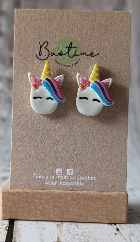 Collection petites boucles a clip - Bastine