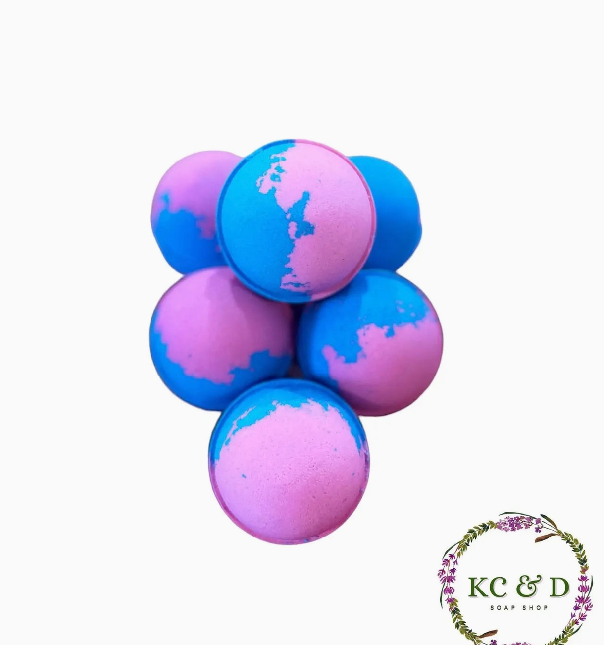 Bombes de bain à l'huile d'amande douce - KC&D Soap Shop