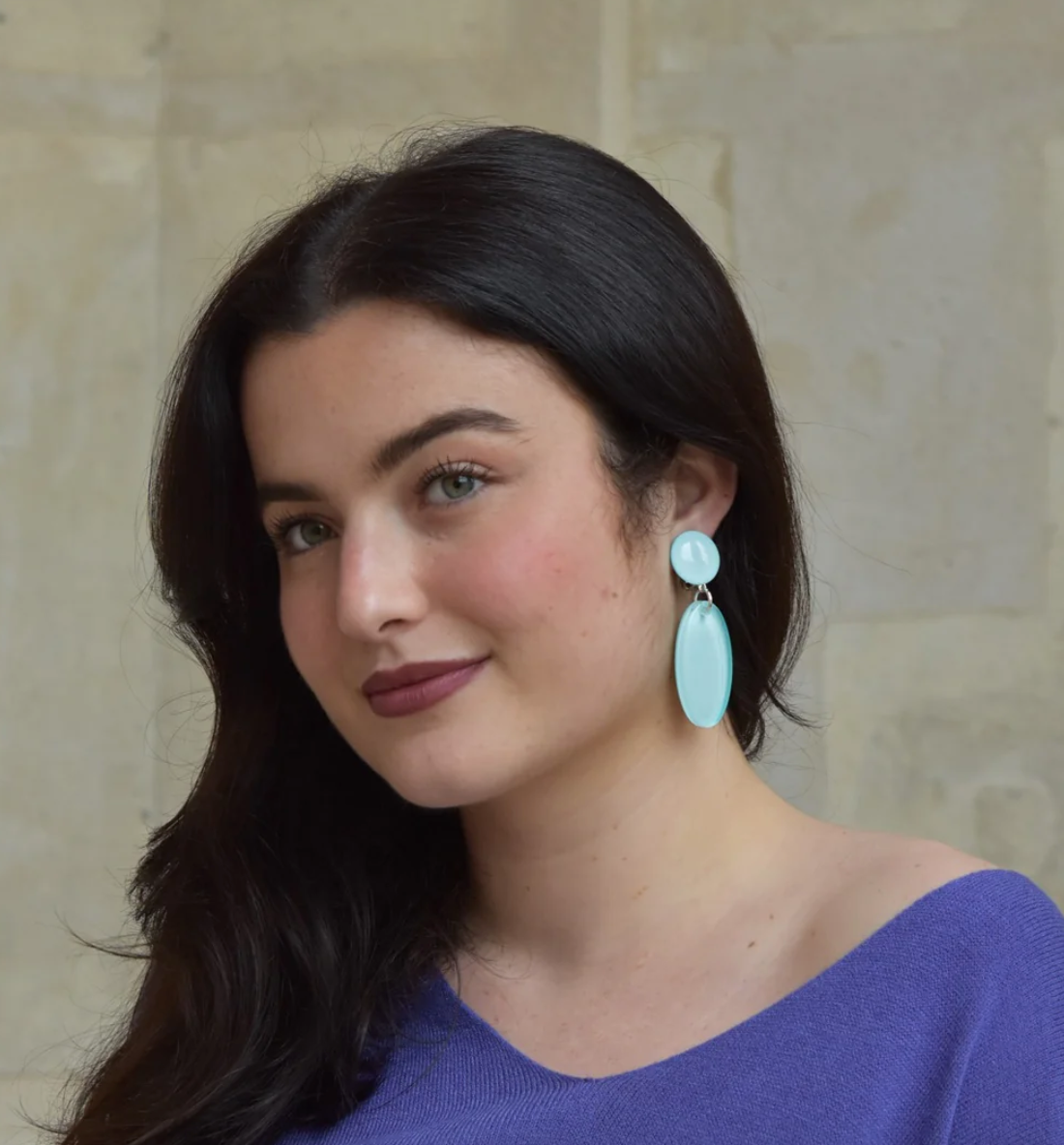 Collection boucles à clip en résine PRINTEMPS - Francine Bramli Paris