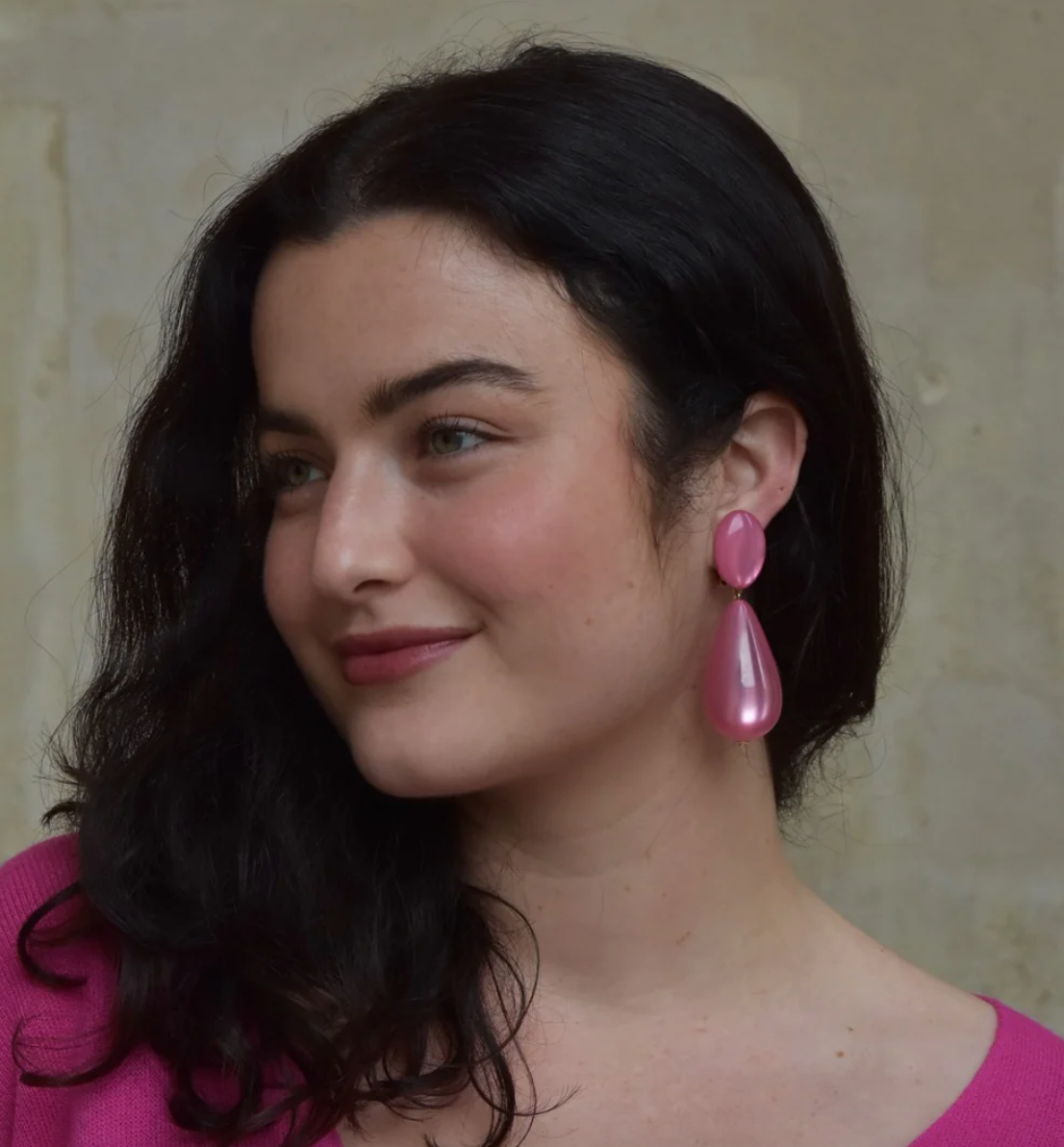 Collection boucles à clip en résine PRINTEMPS - Francine Bramli Paris