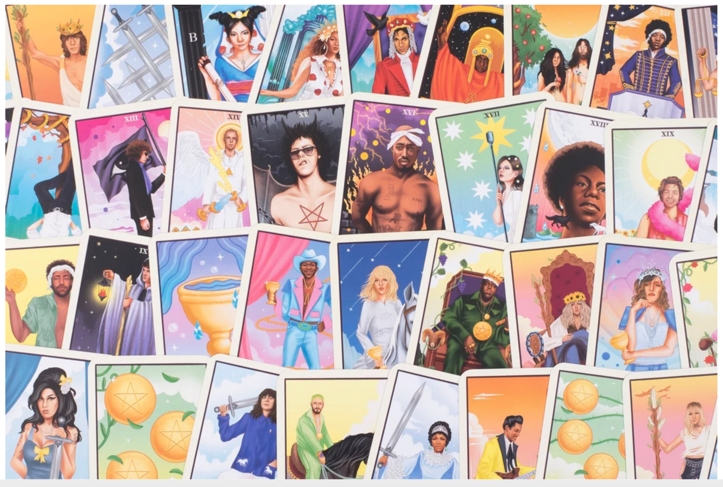 Cartes Tarot thème Musique