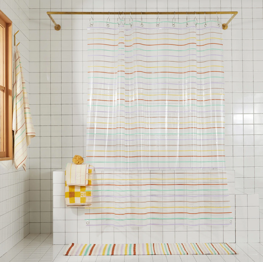 Shower Curtain Sun Shower Orient Miss-Quiet Town