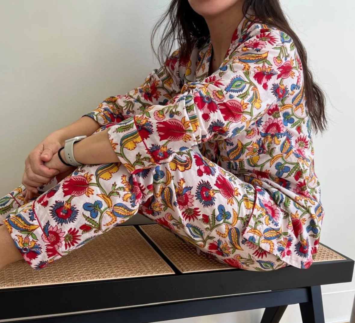 Rêve en couleur - Pyjama 2-pièces - Christèle avec un L