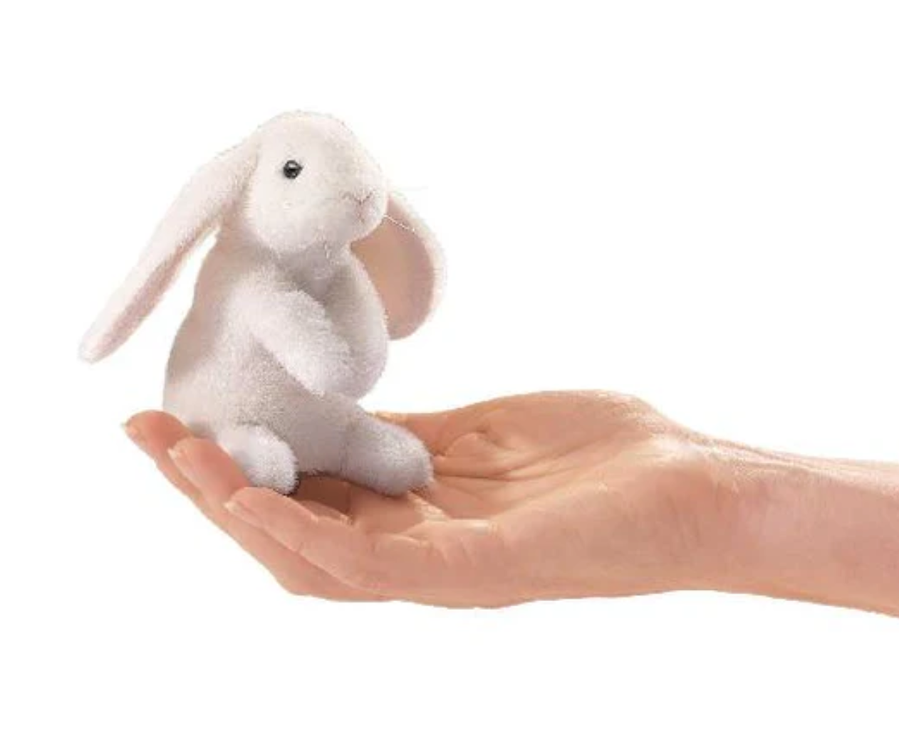 Mini marionnette Lop Ear Rabbit - lapin - Folkmanis