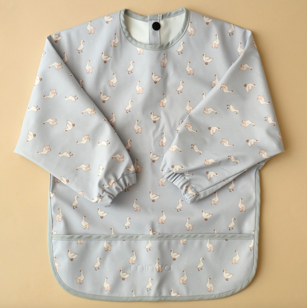 Bavette manches longues - Long sleeve bib - Minika