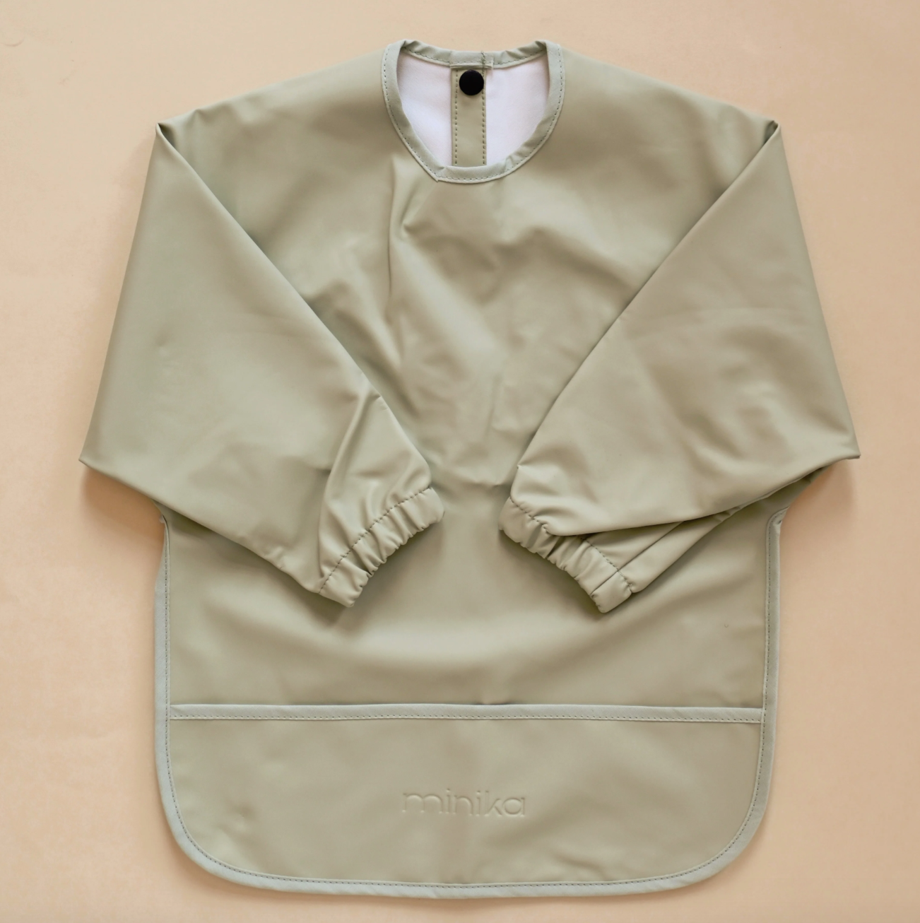 Bavette manches longues - Long sleeve bib - Minika