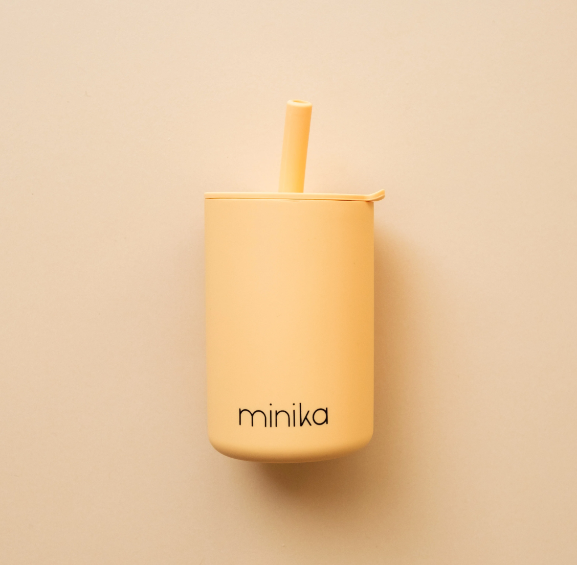 Verre avec paille et couvercle - Straw cup with lid - Minika