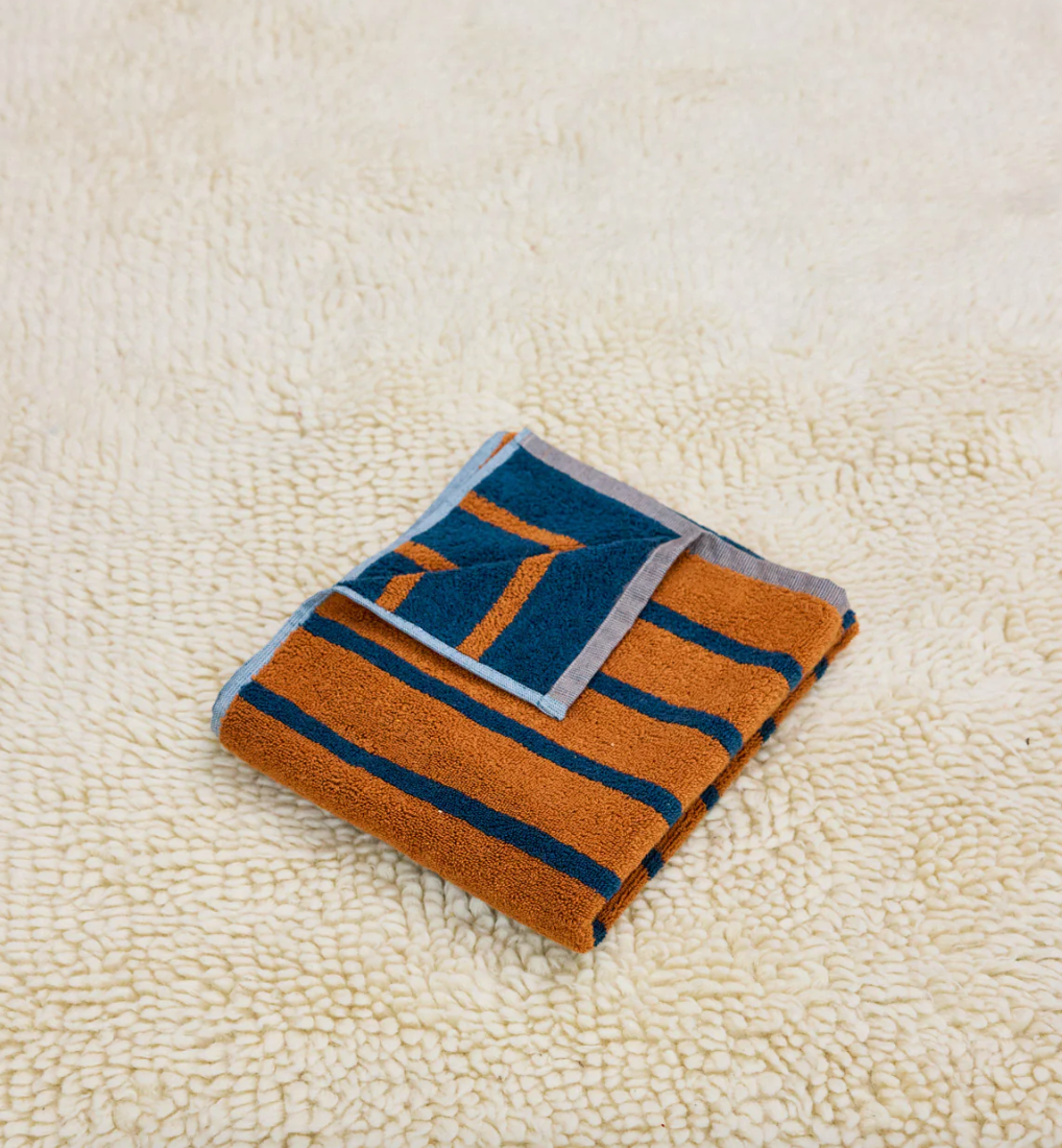Collection Serviettes ''Bird Stripe'' Towels à l'unité - Dusen Dusen