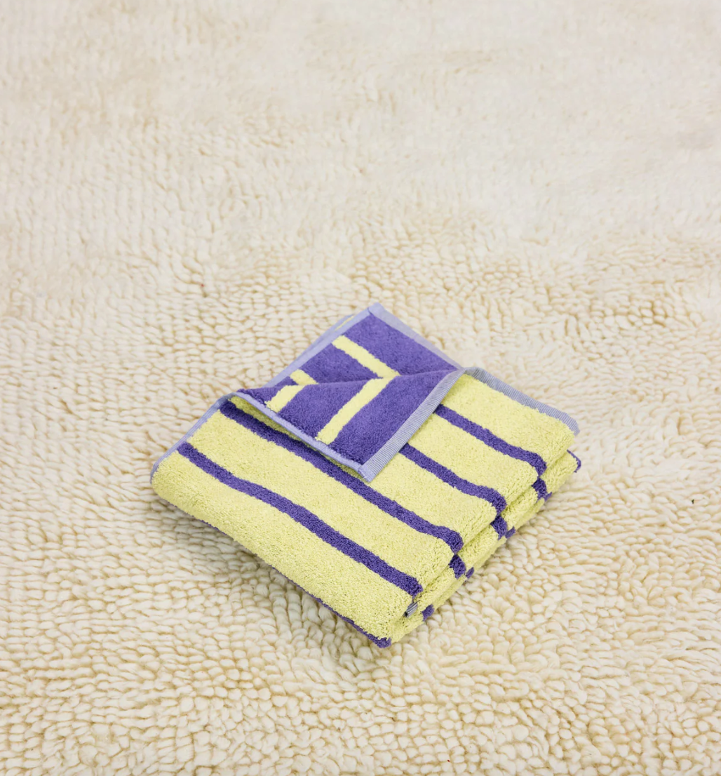 Collection Serviettes ''Bird Stripe'' Towels à l'unité - Dusen Dusen