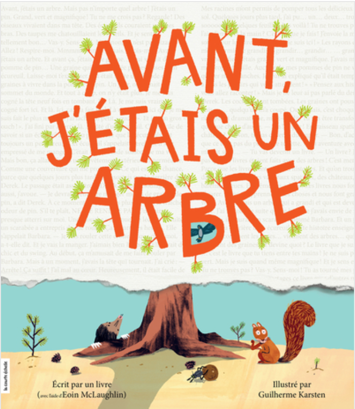 Livre ''Avant, j’étais un arbre'' - Eoin McLaughlin