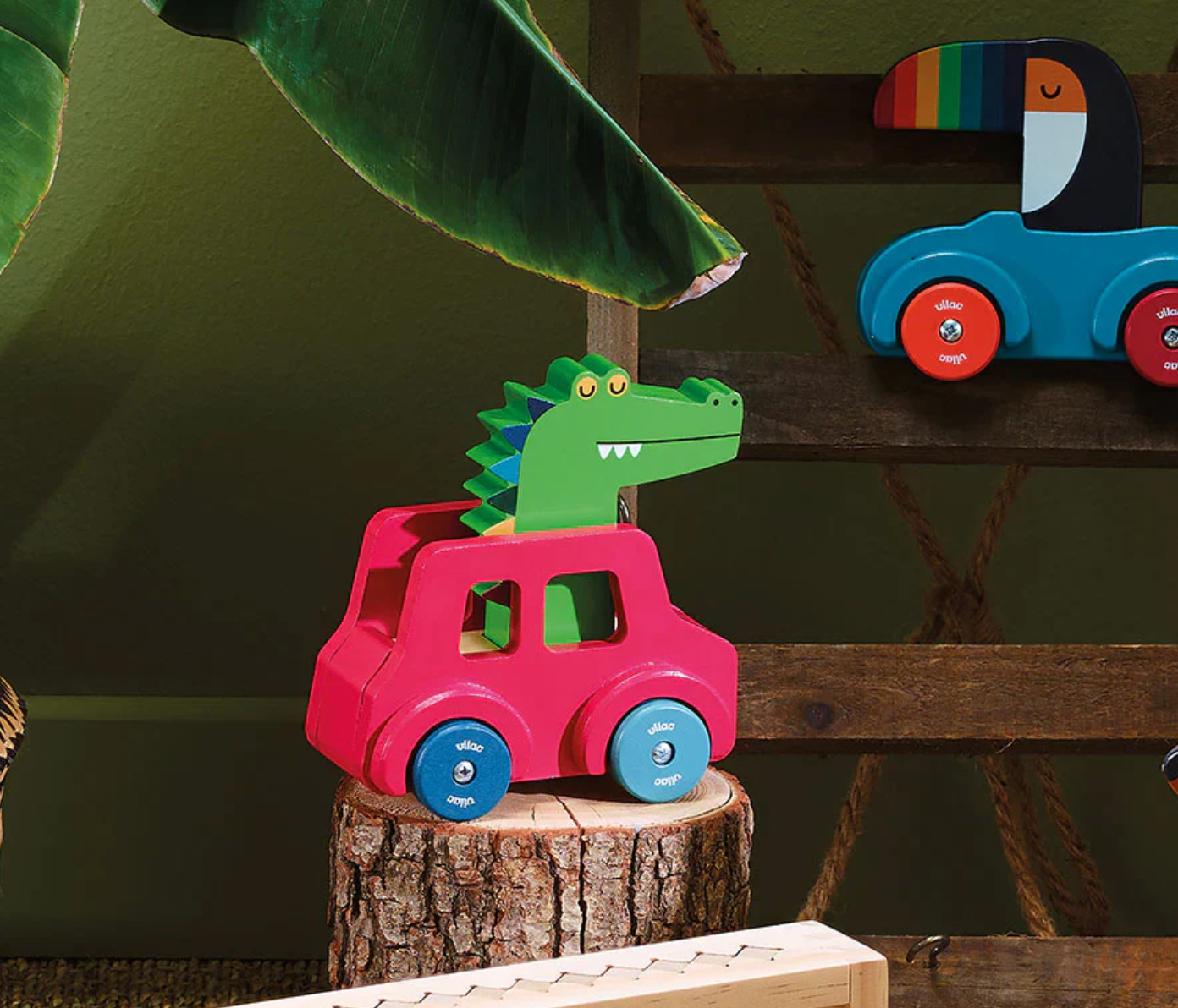 Voiture pouêt - Crocodile Beep Car - Vilac
