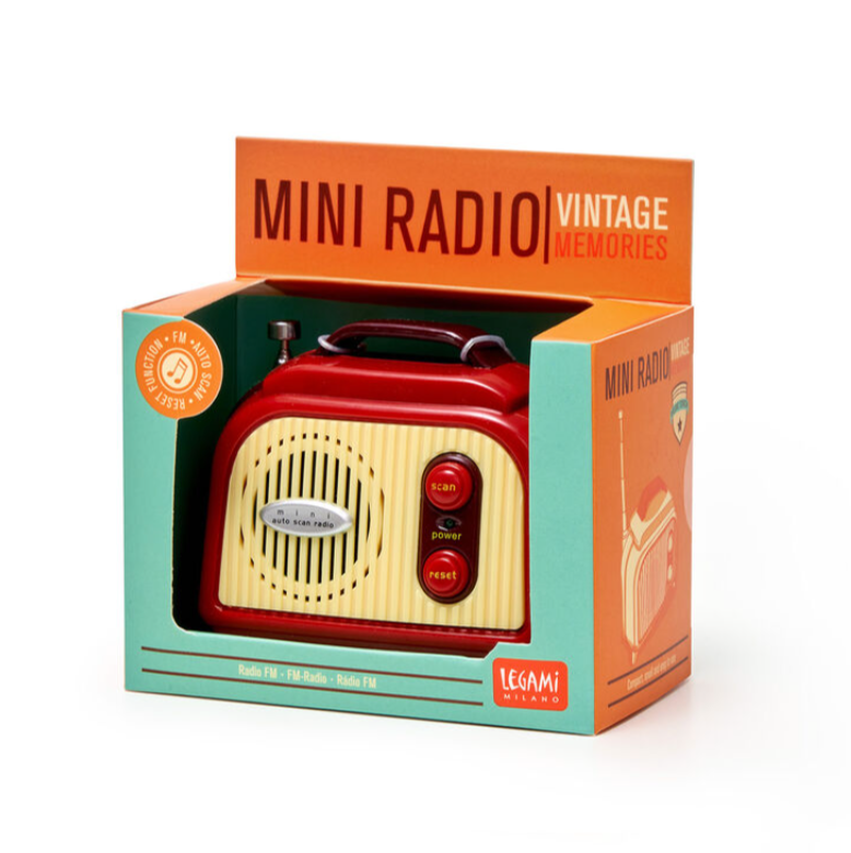 Mini Radio Portable - Legami Milano