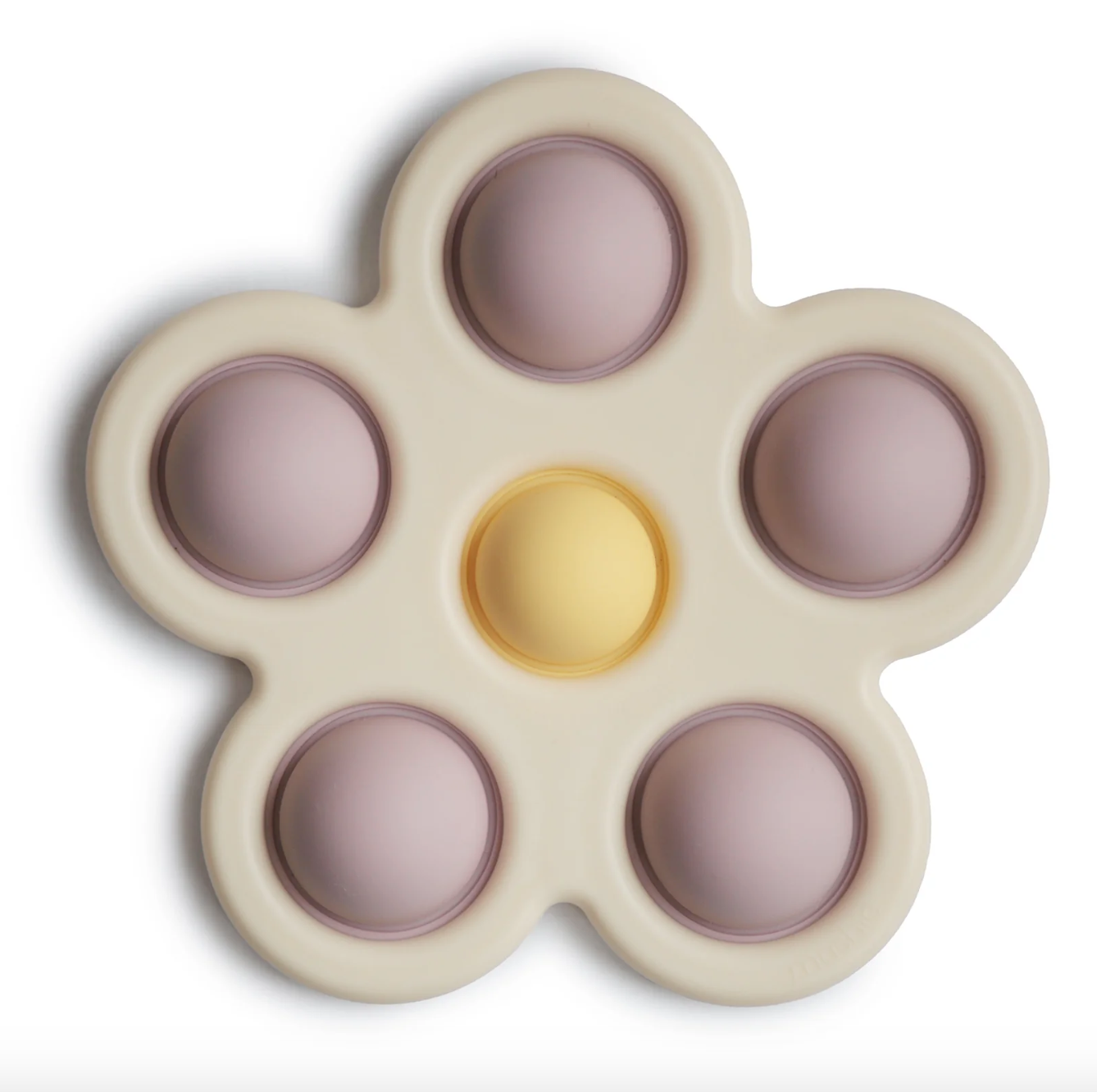 Jeu tactile fleur - Flower Press Toy - Mushie