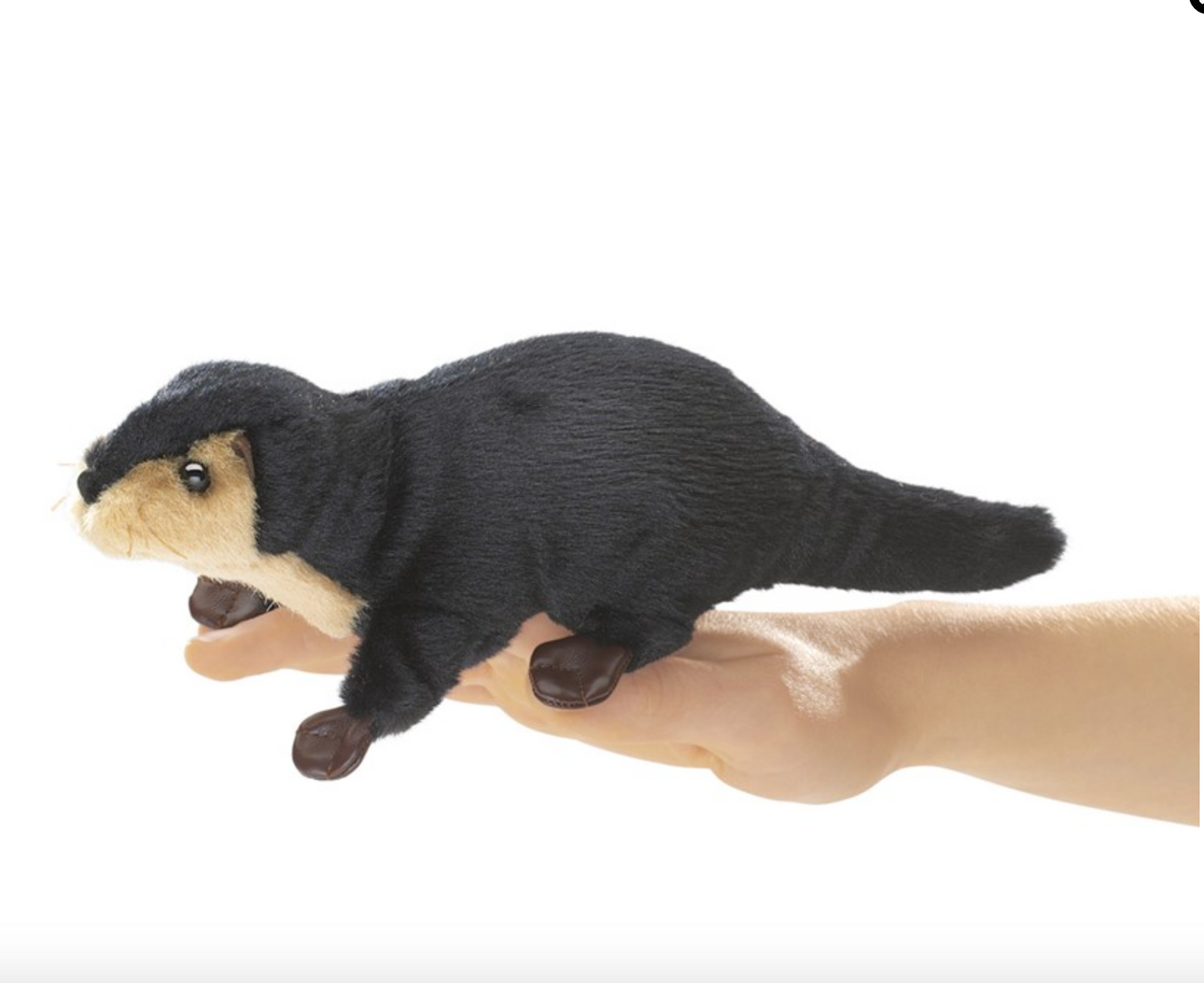 Marionnette mini loutre de rivière - mini River Otter - Folkmanis