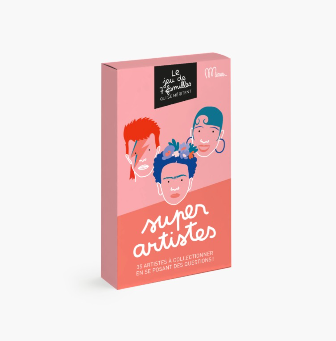 Collection Games of 7 families with quizz - Minus Editions