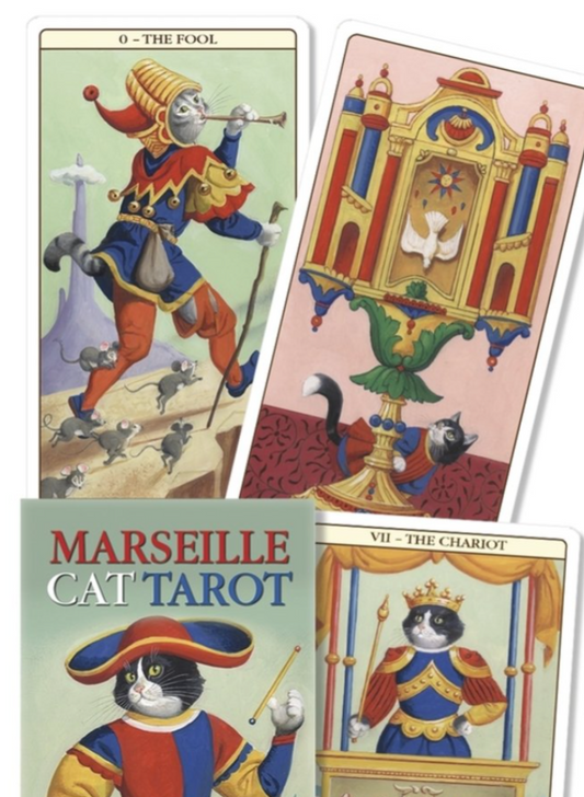 Marseille Cat Tarot Chat de Marseille - LLewellyn Books