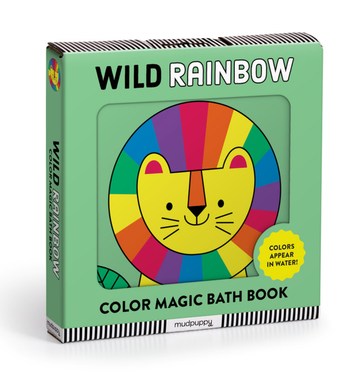 Wild Rainbow livre magique pour le bain - Magic Bath Book - Mudpuppy