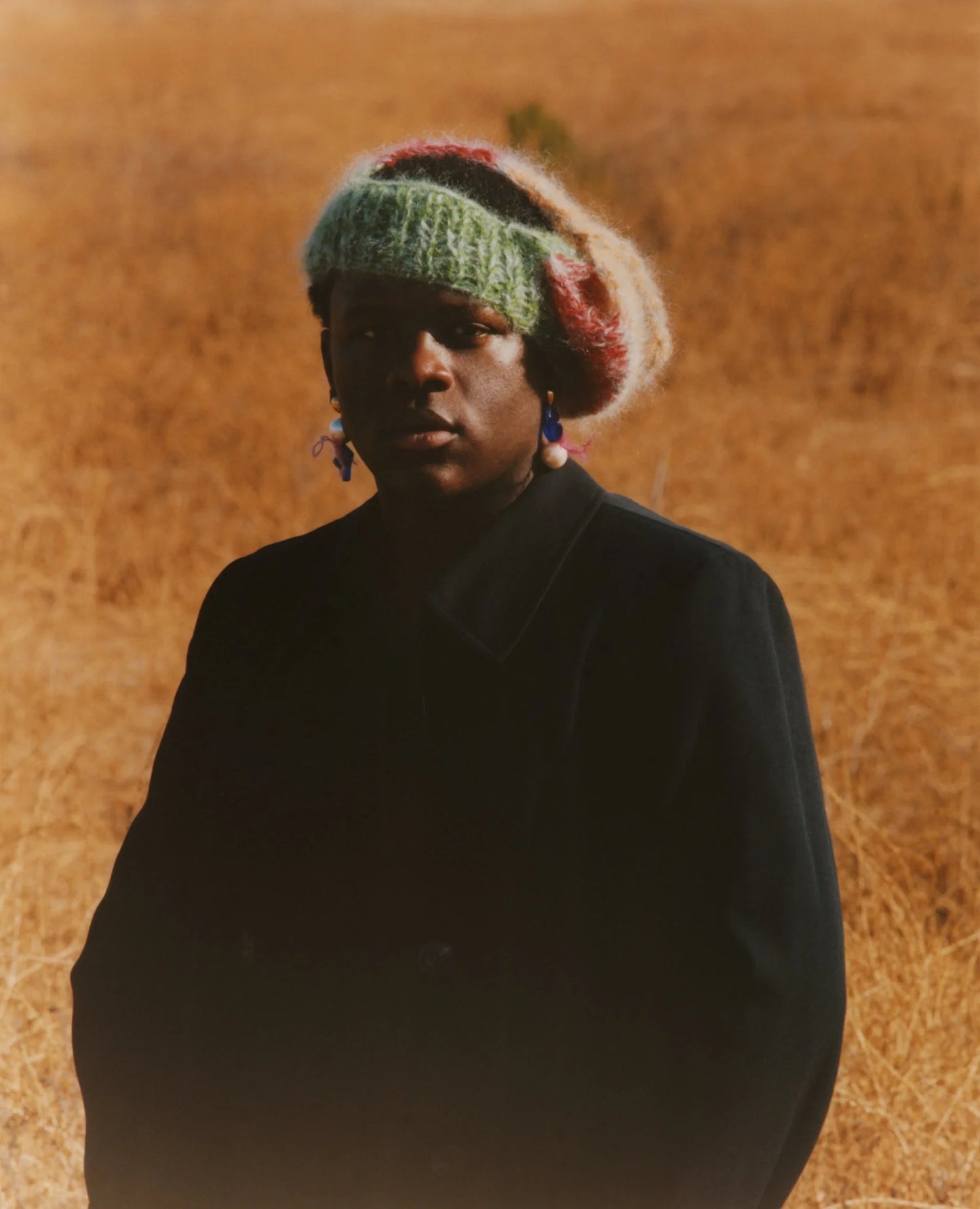 Mohair Pearl Earrings-Tile Grove