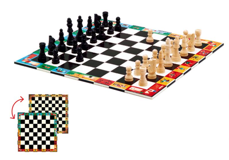Jeu Échecs et Dames - Djeco