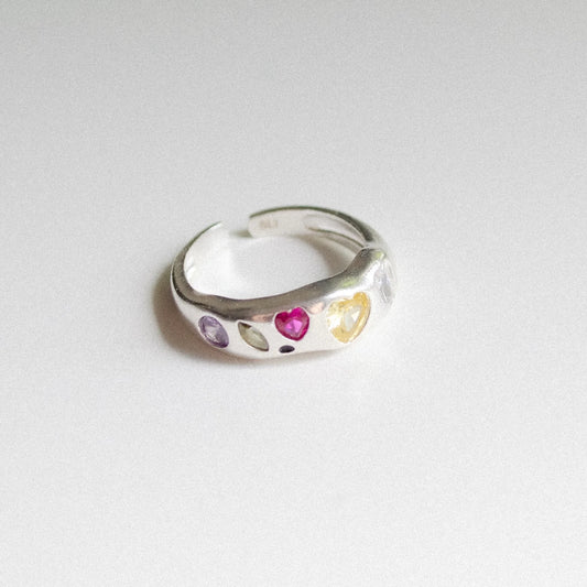 Bague ajustable Amour Ring - Shayelily Jewelry