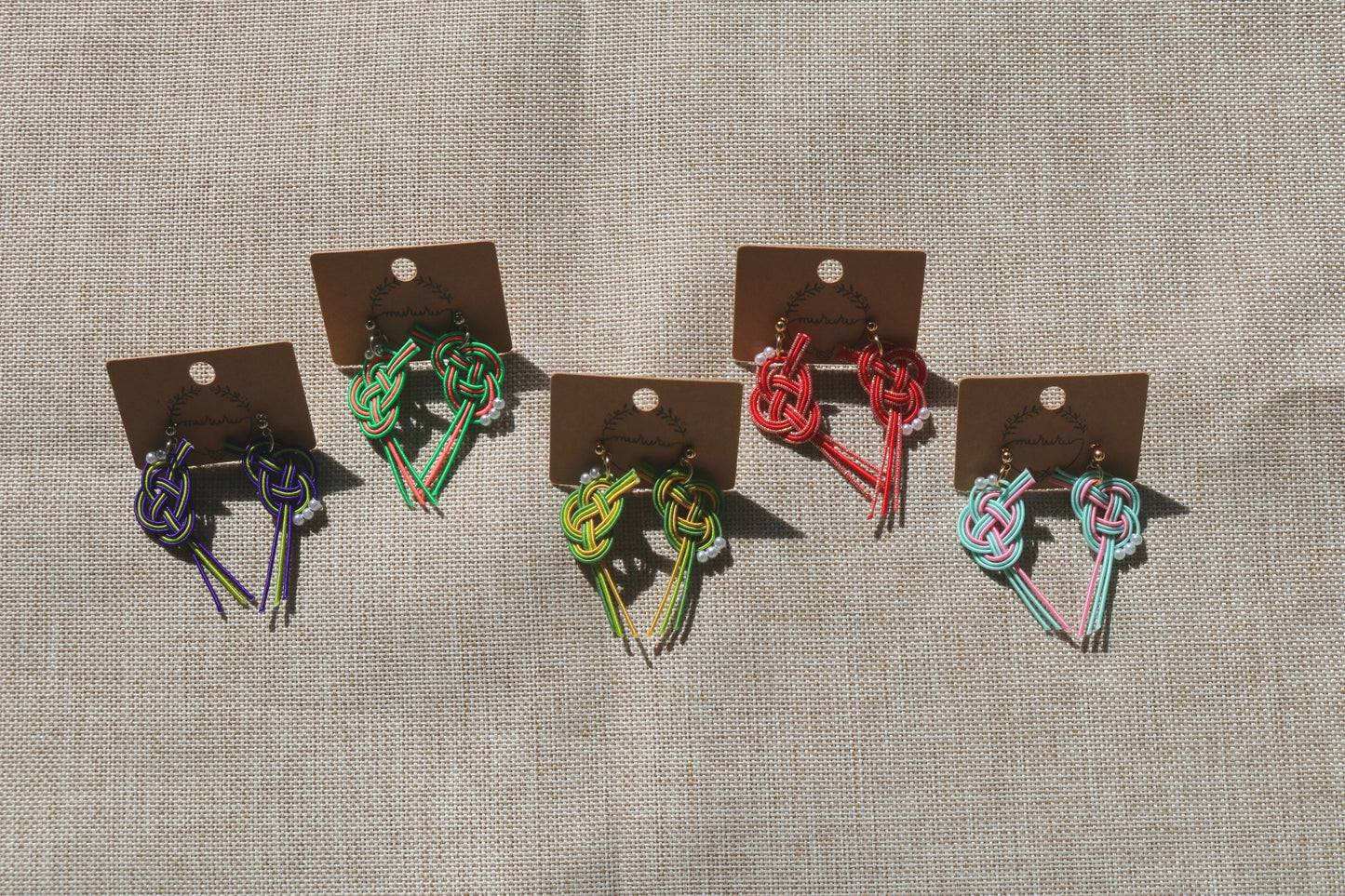 Boucles F. Awajimusubi Earring - STUDIO MURURU