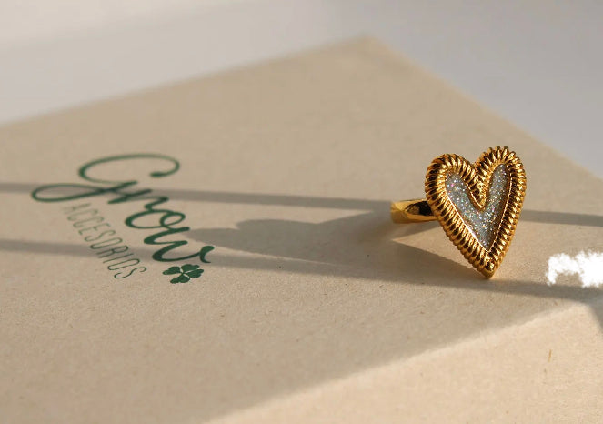 Twisted Love Bague - Grow Accesorios