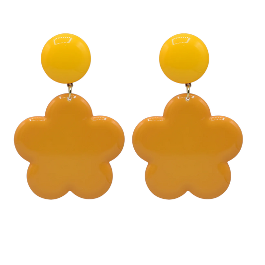 Collection boucles à clip en résine PRINTEMPS - Francine Bramli Paris