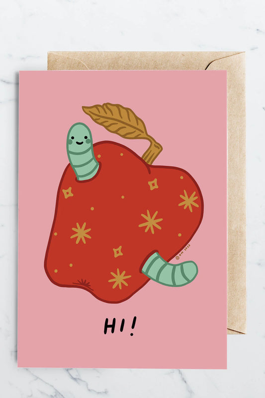 Carte de souhait ''Hi'' - Stay Home Club