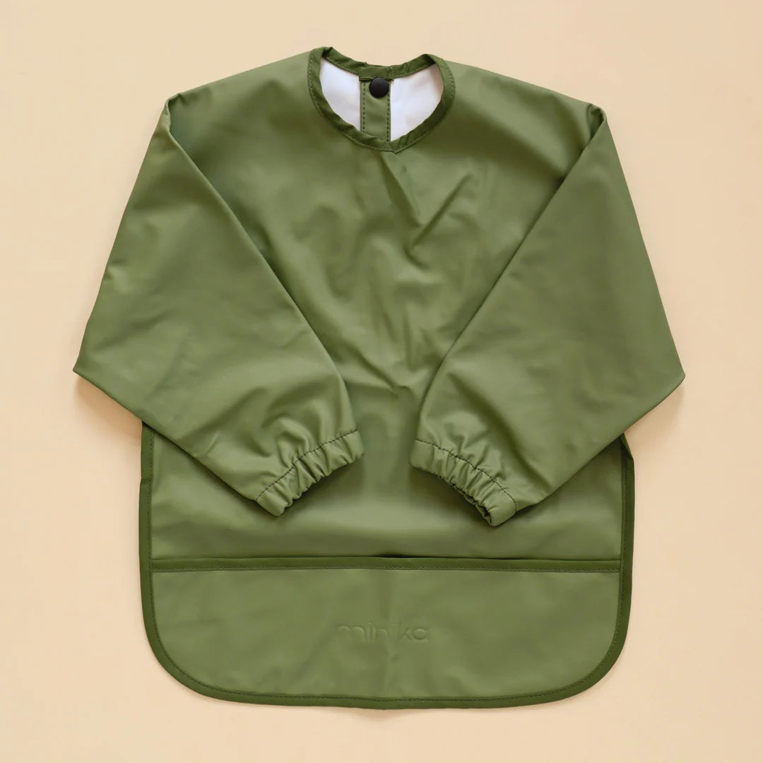 Bavette manches longues - Long sleeve bib - Minika