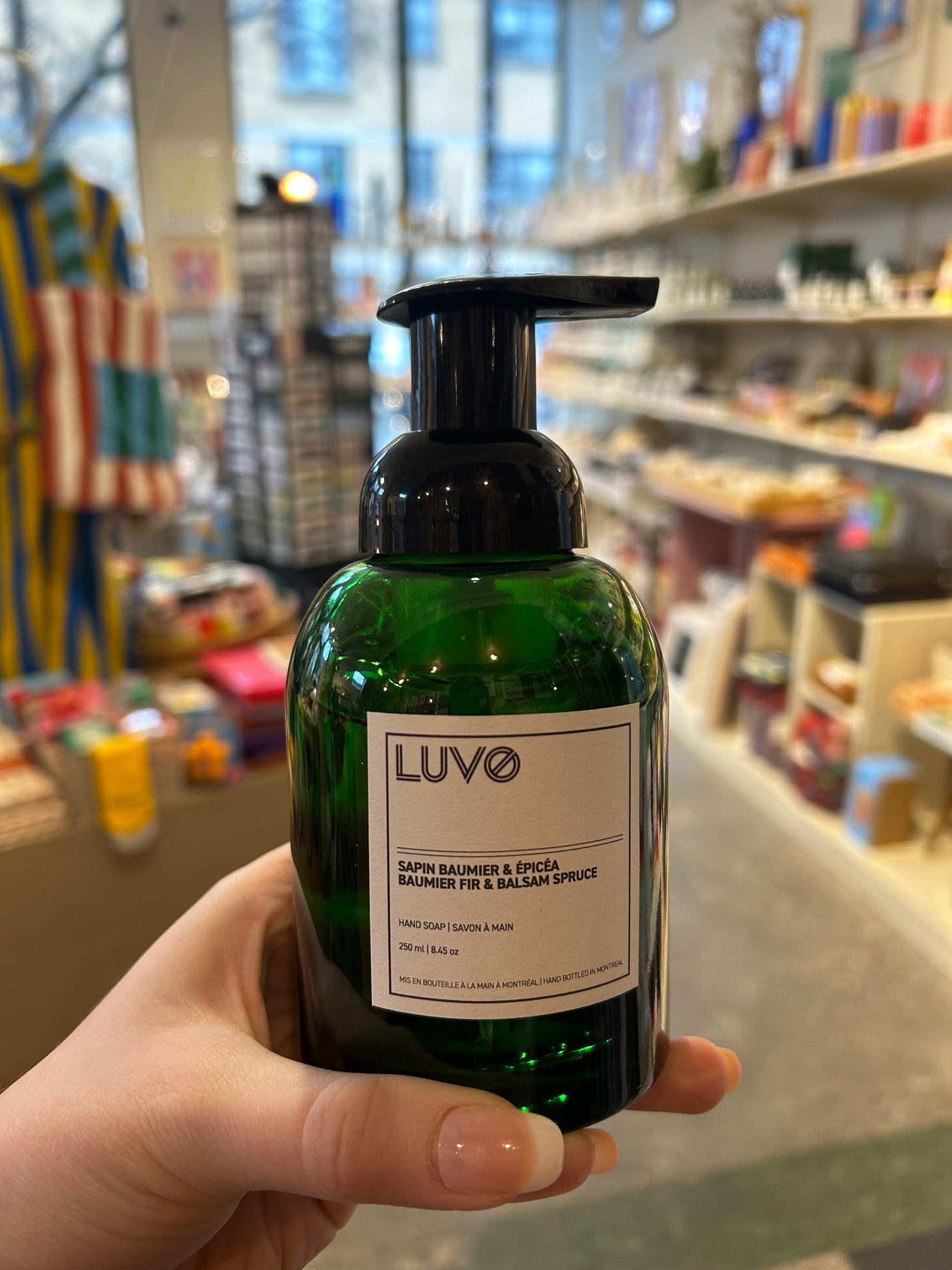 Savon a mains foam - Luvo