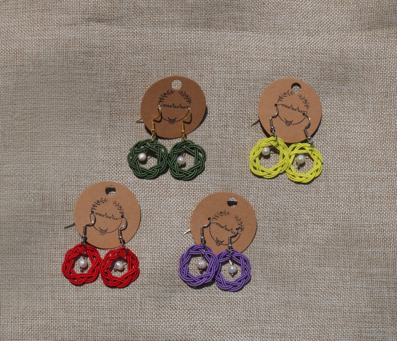 Boucles K. Aioimusubi FreshWater Pearl Earring - STUDIO MURURU