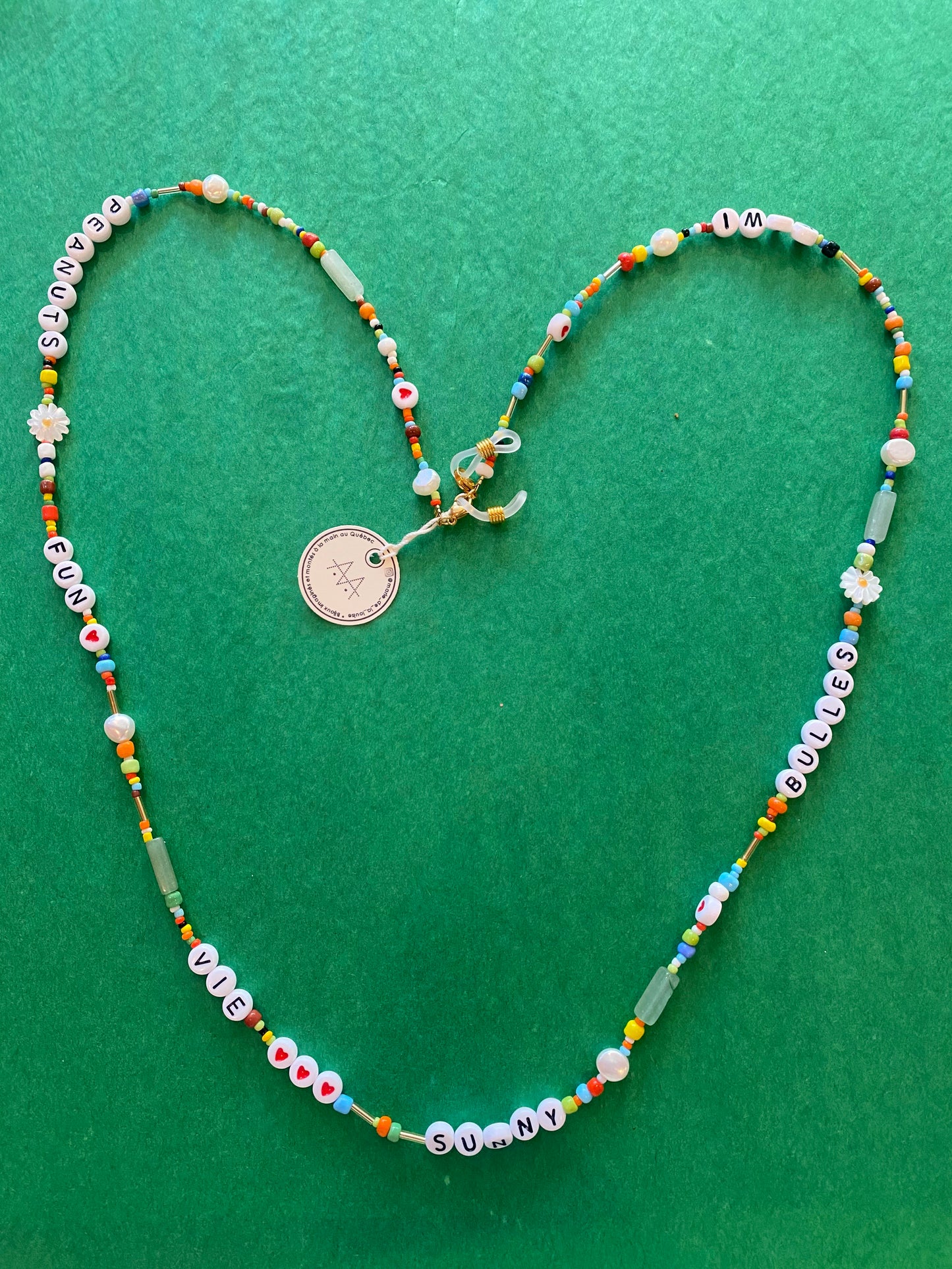 ERNESTINE Chaîne lunettes, bracelet, collier - MDL