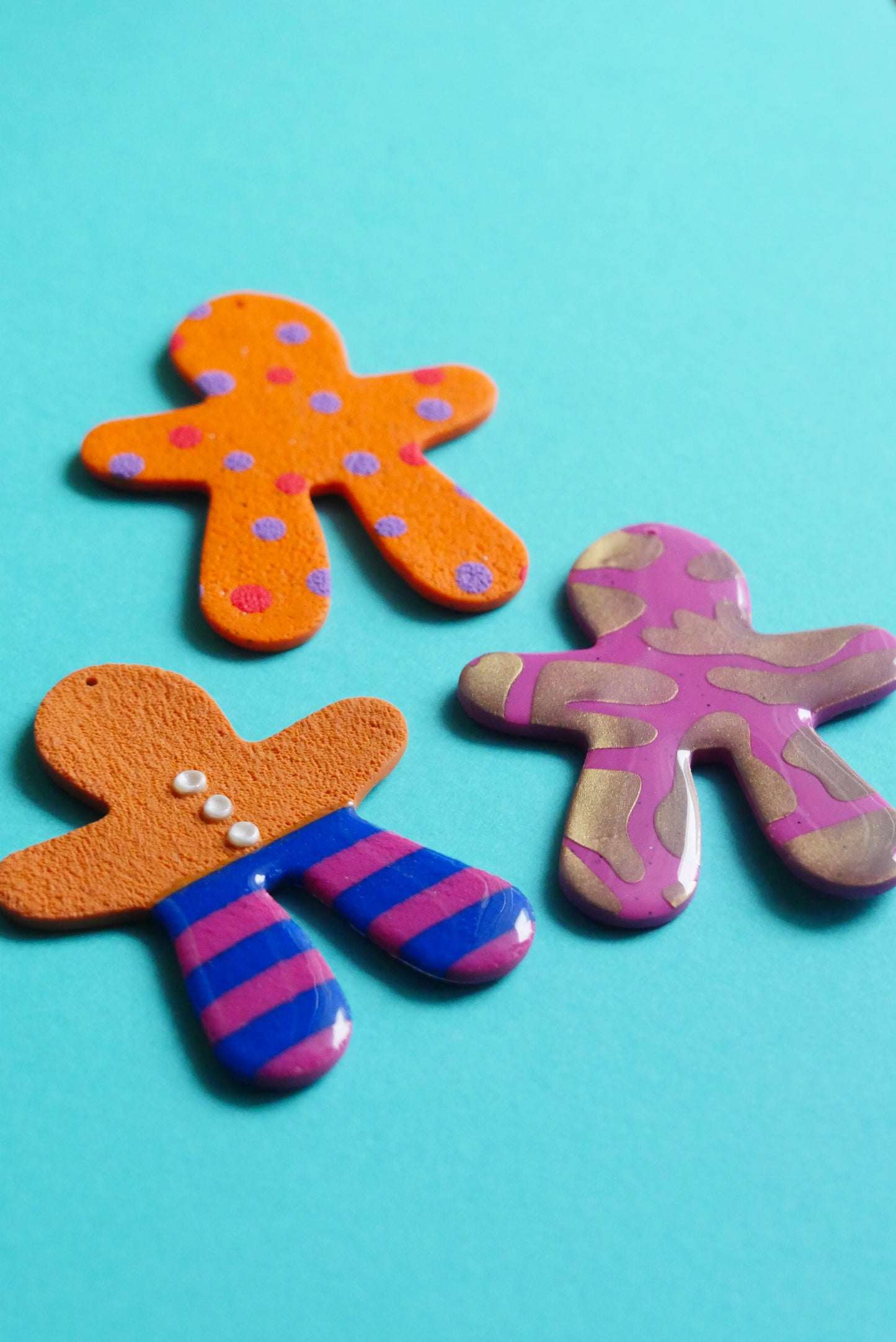 Trios d'ornements de sapin - Crocodile Agile