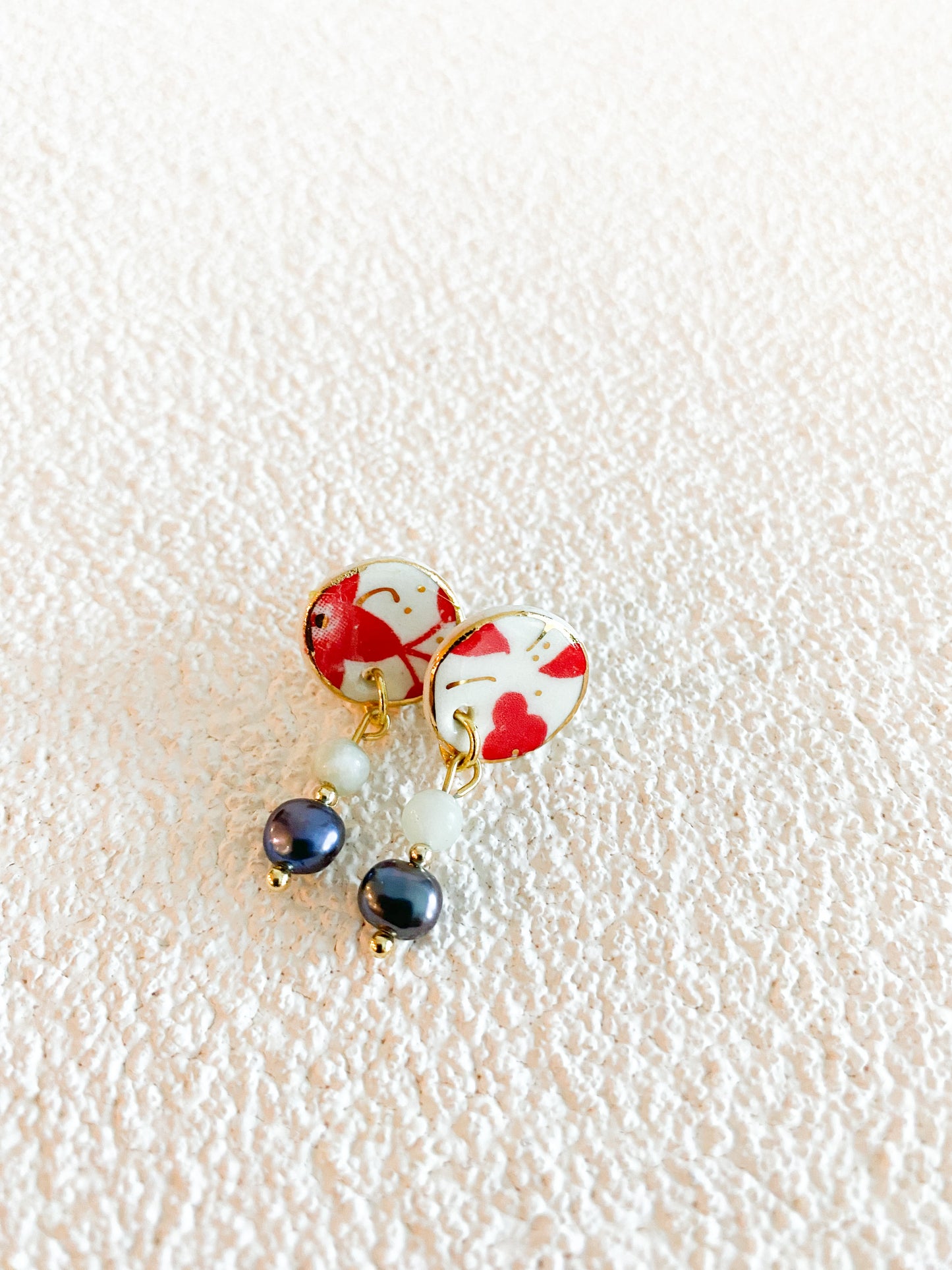 Ceramic Earrings Collection-WAMBRA Ceramics