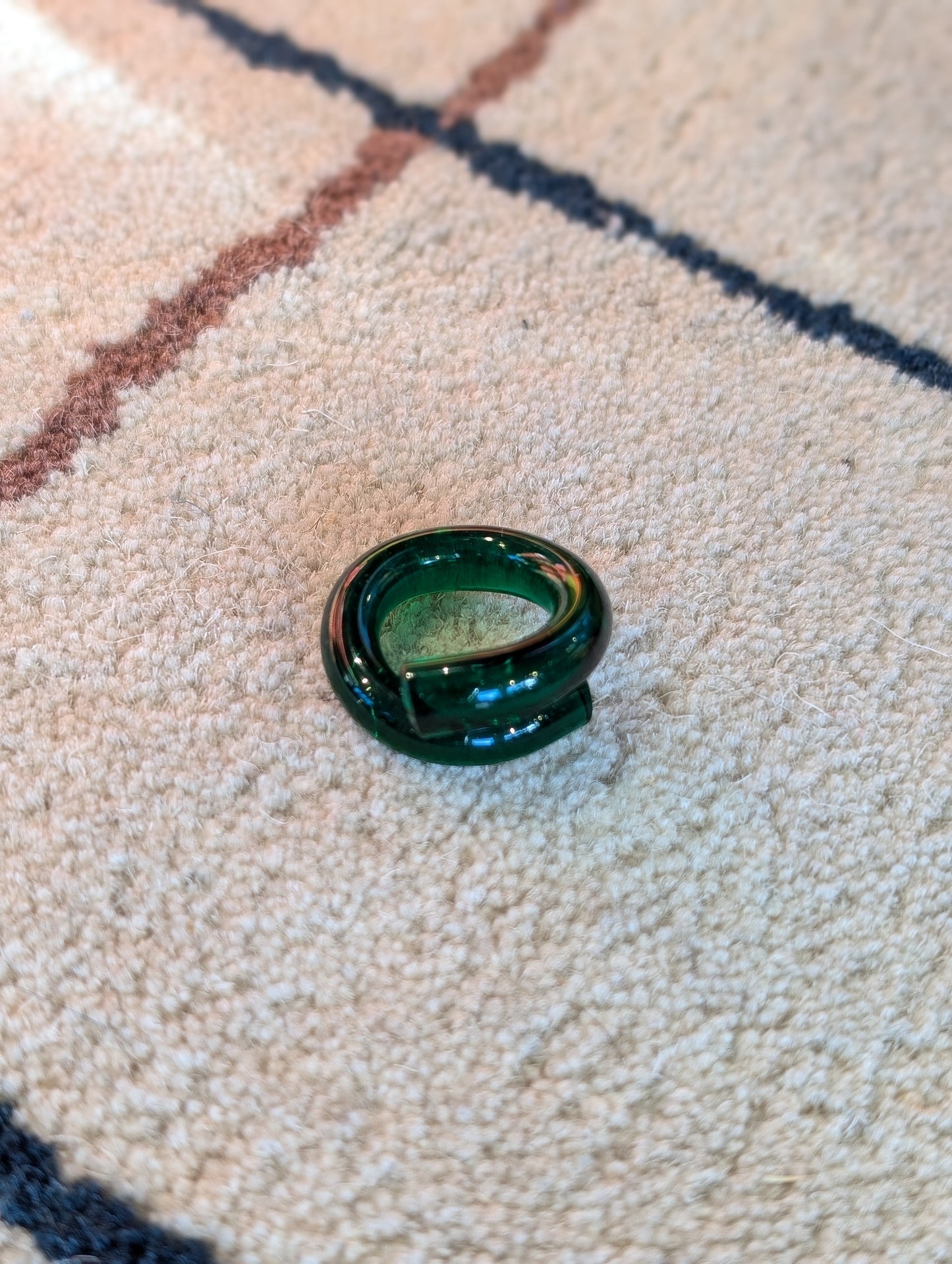 Bague Wrap Ring lucite - Corey Moranis