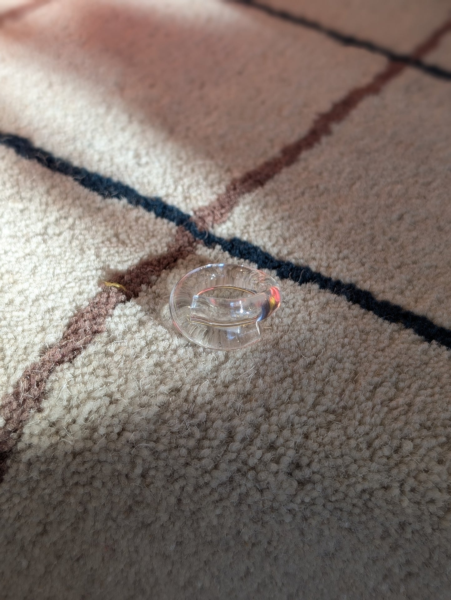 Bague Wrap Ring lucite - Corey Moranis