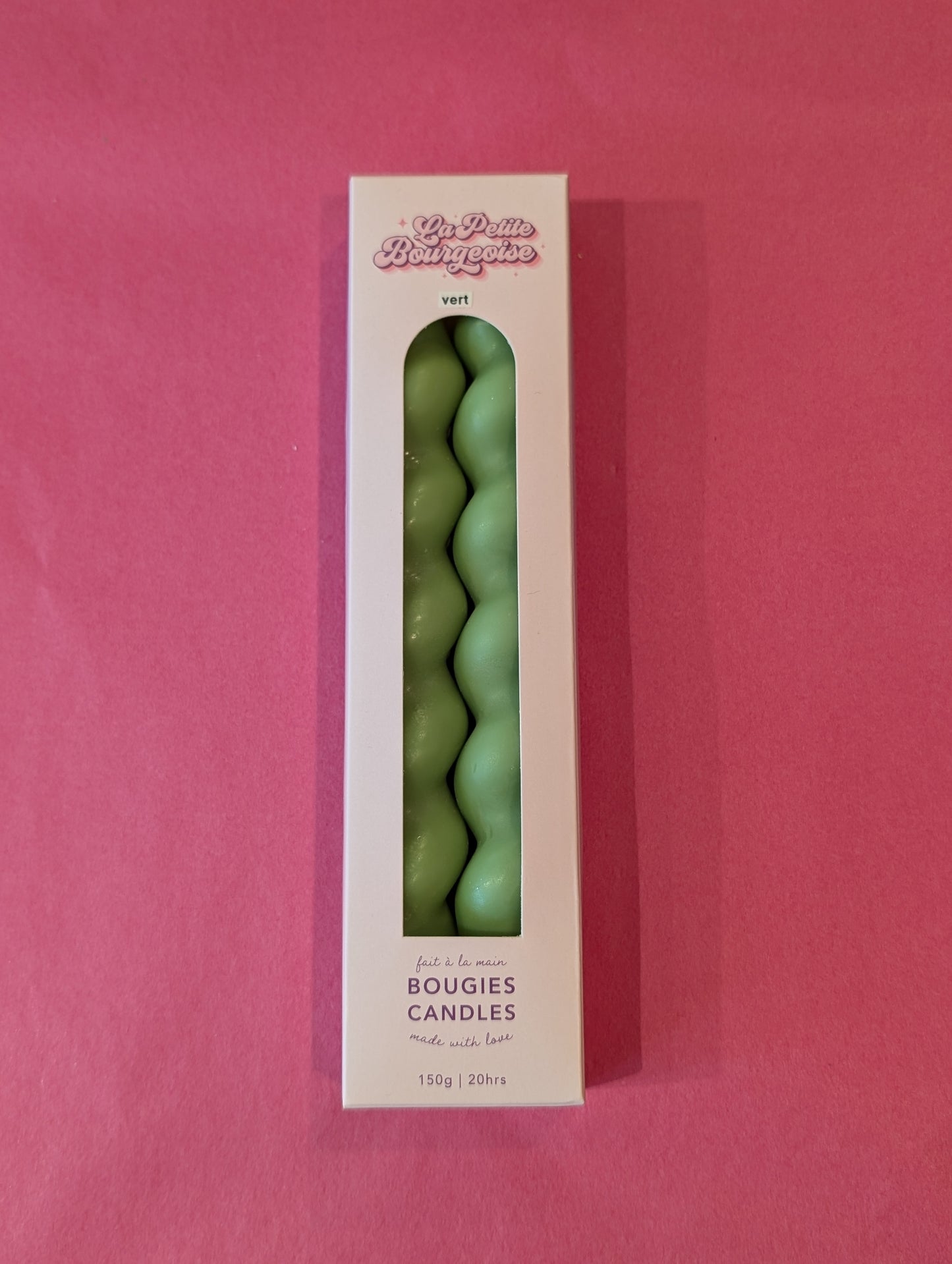 Paquet de 2 Bougies Spirales - La Petite Bourgeoise