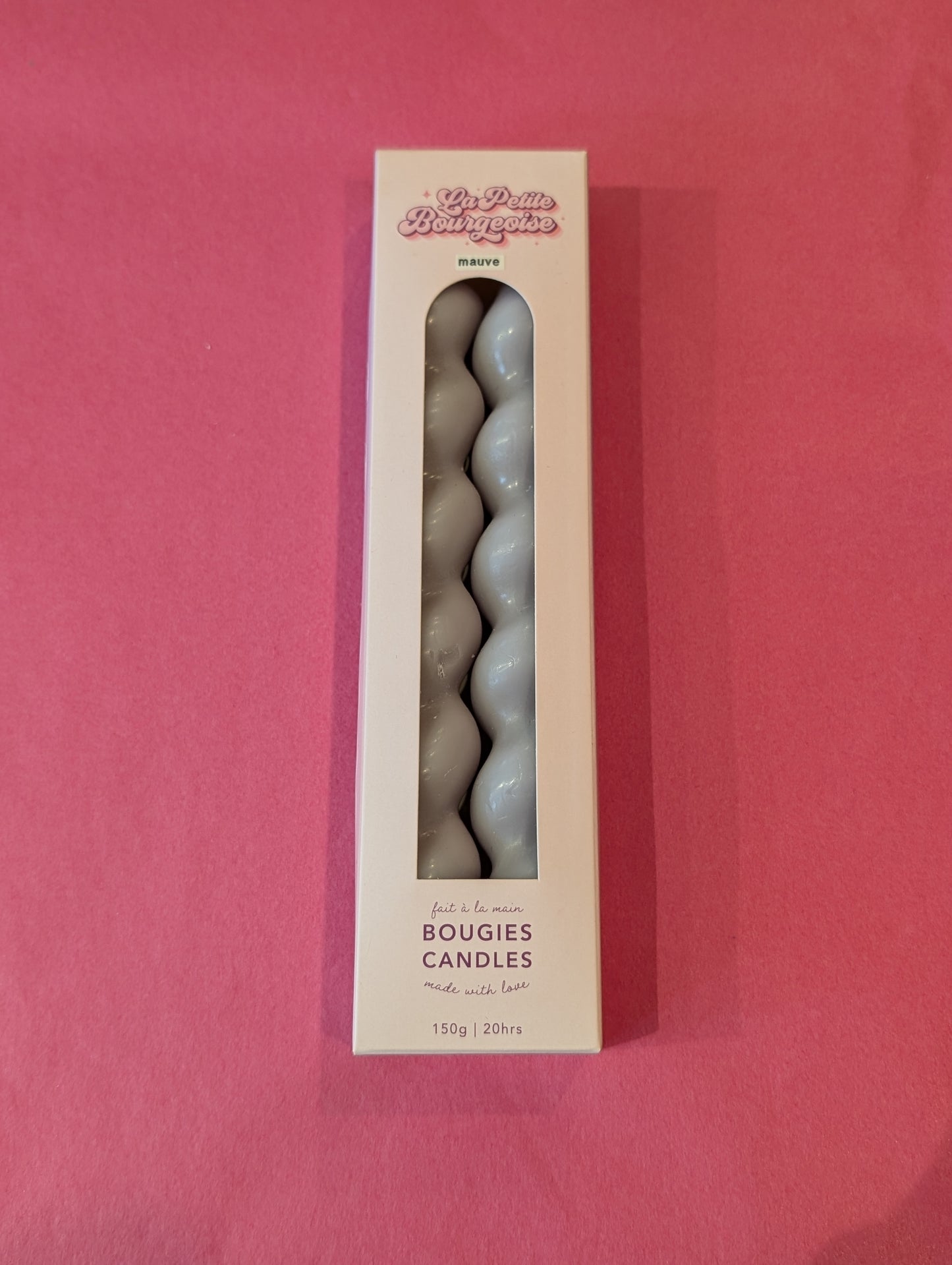 Paquet de 2 Bougies Spirales - La Petite Bourgeoise