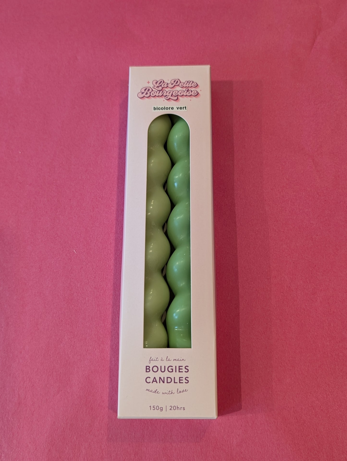 Paquet de 2 Bougies Spirales - La Petite Bourgeoise