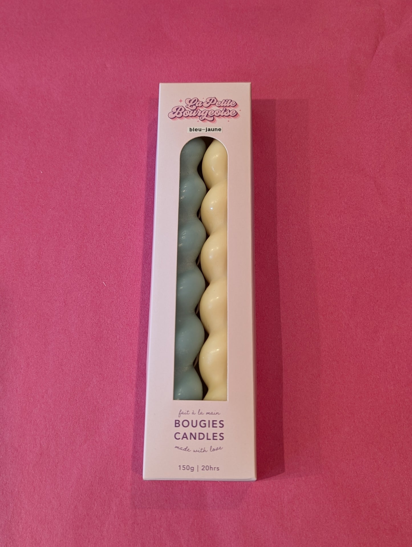 Paquet de 2 Bougies Spirales - La Petite Bourgeoise