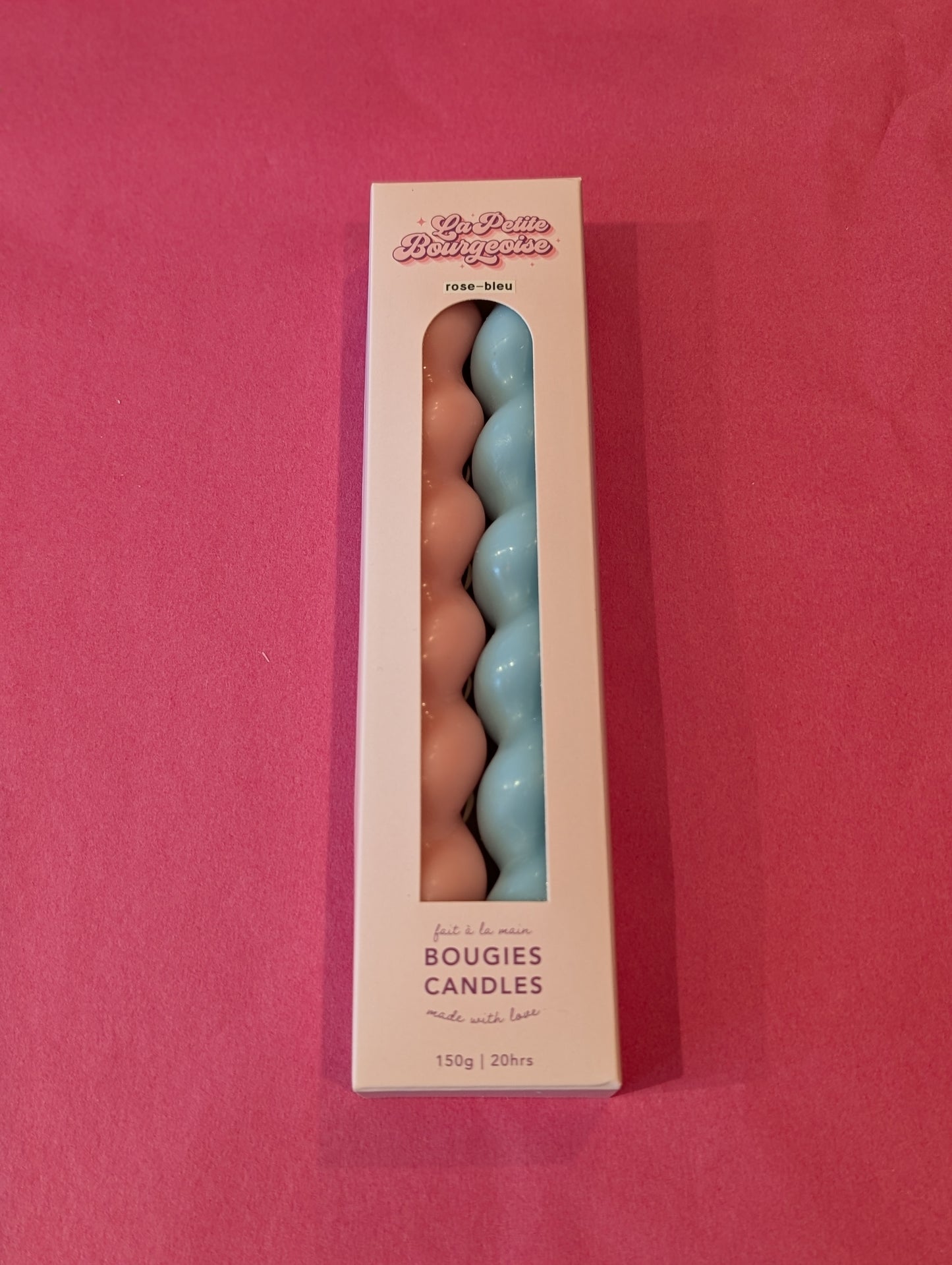 Paquet de 2 Bougies Spirales - La Petite Bourgeoise