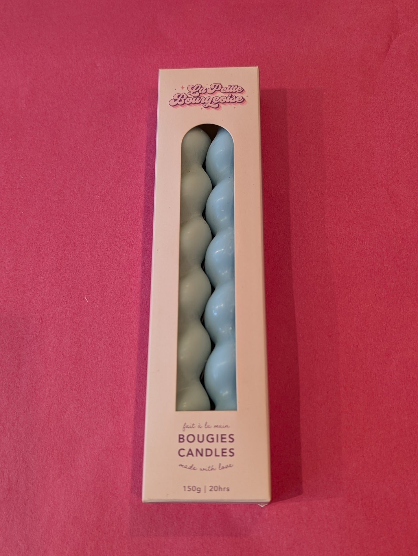Paquet de 2 Bougies Spirales - La Petite Bourgeoise