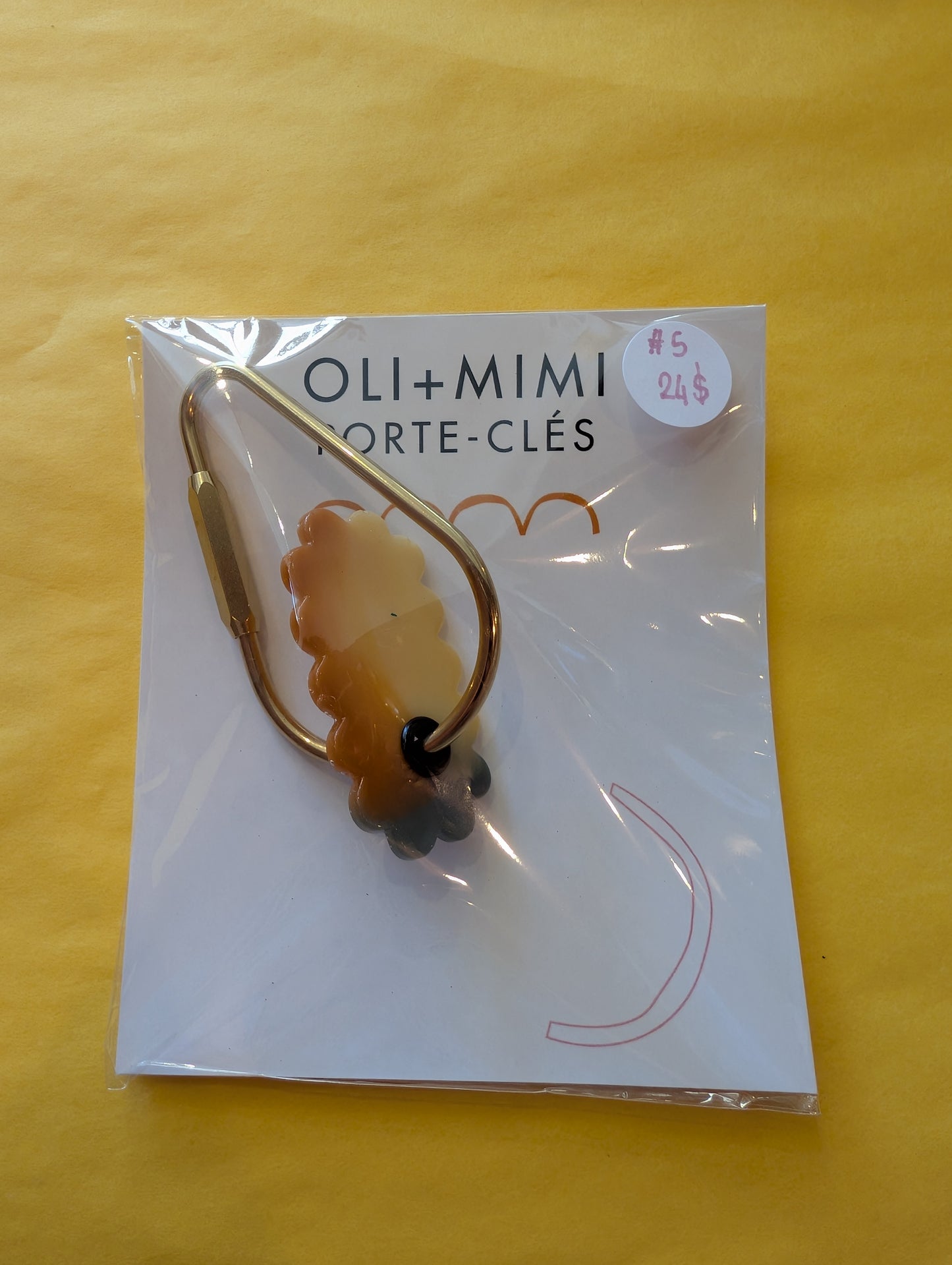 Porte clef - Oli + Mimi