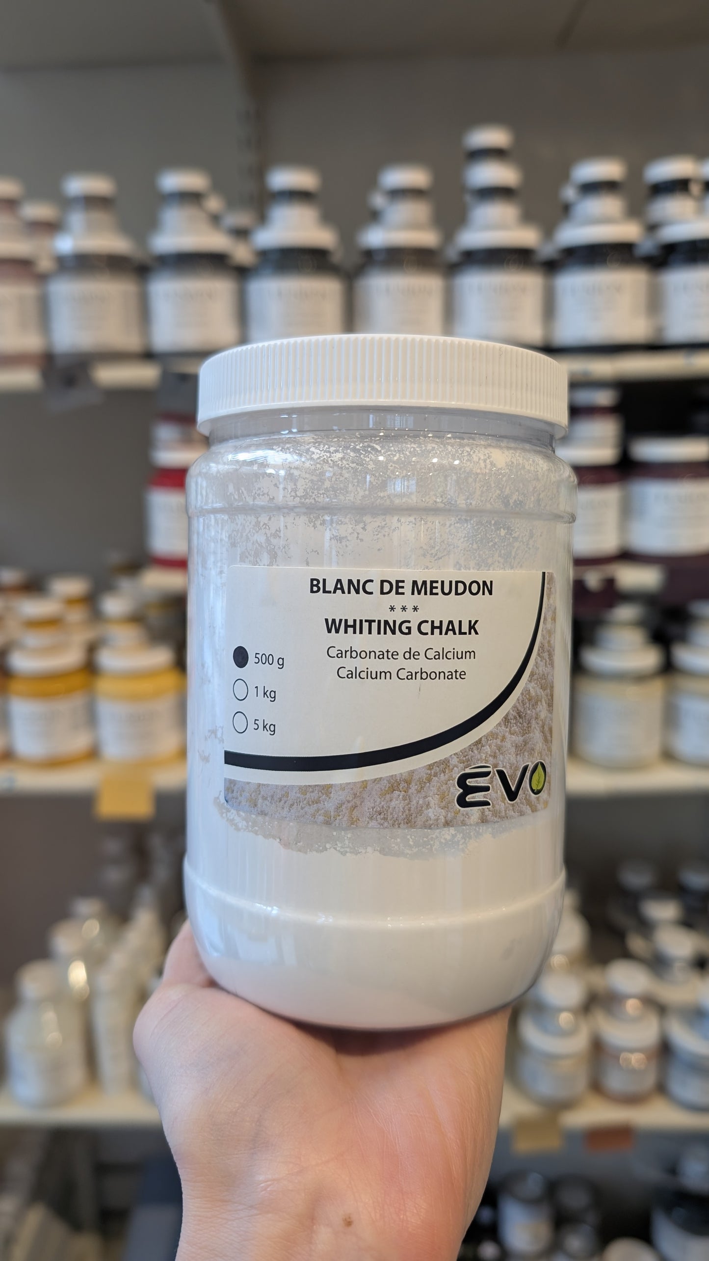 Blanc de meudon - Whiting Chalk - EVO