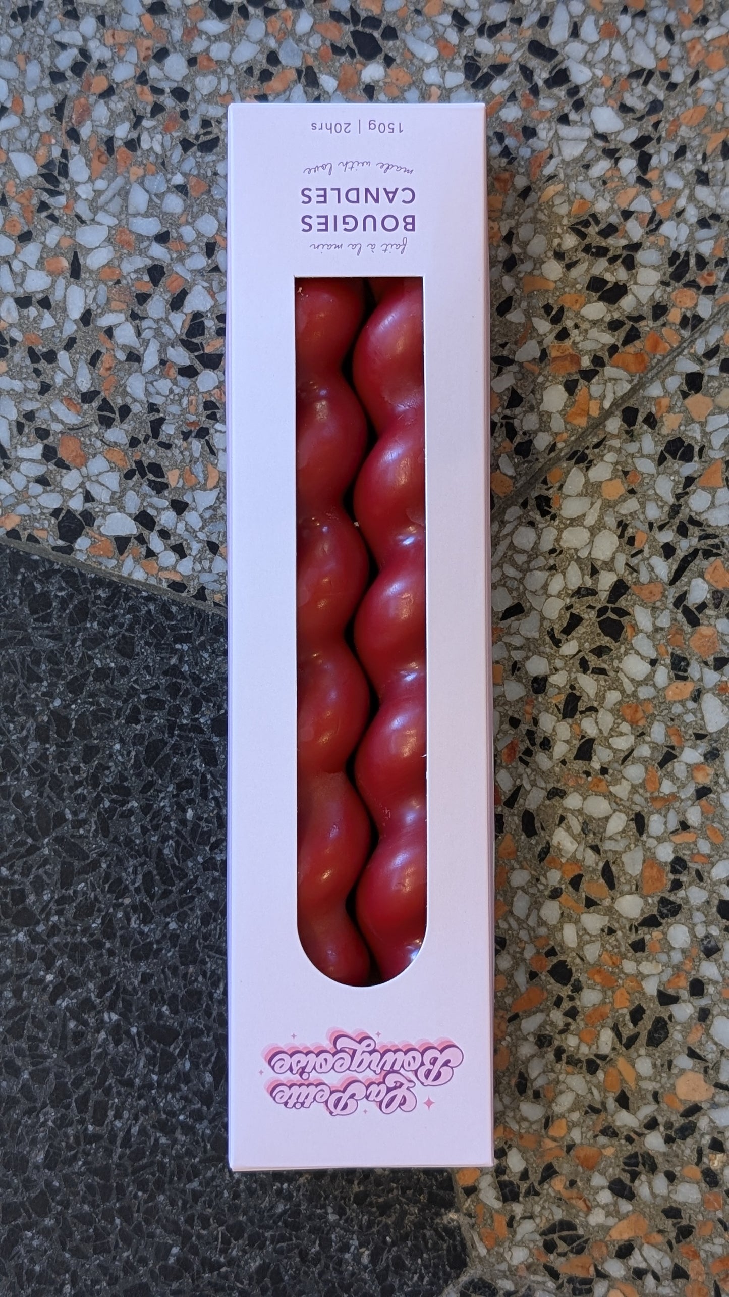 Paquet de 2 Bougies Spirales - La Petite Bourgeoise
